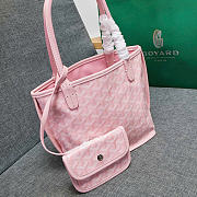 Goyard Mini Anjou Tote Pink Bag 20x20x10cm - 4