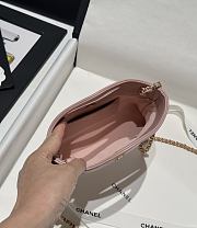 Chanel Nano 31 Bag Light Pink 20.5x17.5cm - 6
