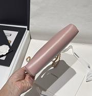 Chanel Nano 31 Bag Light Pink 20.5x17.5cm - 5