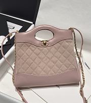 Chanel Mini 31 Bag Light Pink 23x22x5.5cm - 1