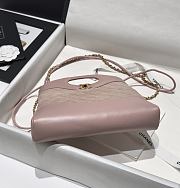 Chanel Mini 31 Bag Light Pink 23x22x5.5cm - 6