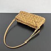 Bottega Veneta Kalimero Cha-Cha Bag Beige 28.5x15x6cm - 6