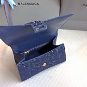 Balenciaga Small Hourglasse Bag Blue 23x10x24cm - 6