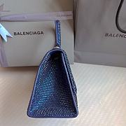 Balenciaga Small Hourglasse Bag Blue 23x10x24cm - 5