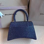 Balenciaga Small Hourglasse Bag Blue 23x10x24cm - 2