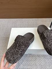 Loewe Ease Buckle Mule Brushed Suede - 4
