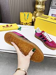 Gucci Adidas Gazelle Pink Sneaker - 5
