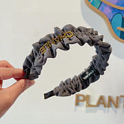 Chanel Grey Headband - 4