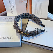 Chanel Grey Headband - 2