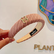 Chanel Pink Headband - 3