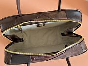 Miu Miu Leather Patchwork Beau Bag Briarwood 34x23x10cm - 3