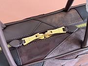 Miu Miu Leather Patchwork Beau Bag Briarwood 34x23x10cm - 2