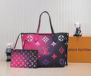 LV Neverfull Midnight Fuchsia 31x28x14cm - 1