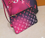 LV Neverfull Midnight Fuchsia 31x28x14cm - 4