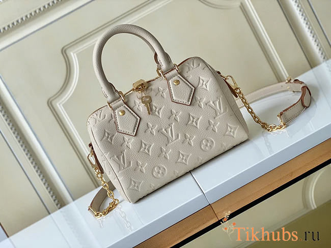 LV Speedy Light Beige 20.5x13.5x12cm - 1
