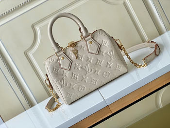 LV Speedy Light Beige 20.5x13.5x12cm