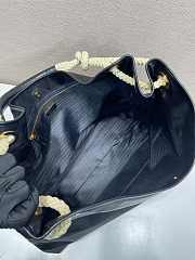 Prada Mariner Large Re-Nylon Black Shoulder Bag 48x39cm - 6