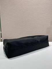 Prada Mariner Large Re-Nylon Black Shoulder Bag 48x39cm - 4