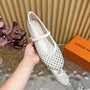 Louis Vuitton LV Romy Flat Ballerina White - 5