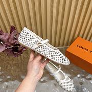 Louis Vuitton LV Romy Flat Ballerina White - 4