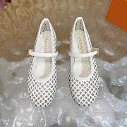 Louis Vuitton LV Romy Flat Ballerina White - 3