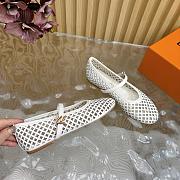 Louis Vuitton LV Romy Flat Ballerina White - 2