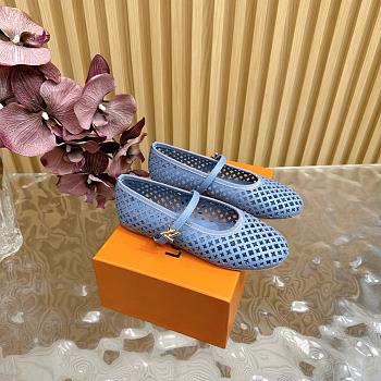 Louis Vuitton LV Romy Flat Ballerina Blue
