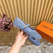 Louis Vuitton LV Romy Flat Ballerina Blue - 4