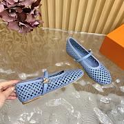 Louis Vuitton LV Romy Flat Ballerina Blue - 3