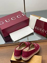 Gucci Horsebit GG Canvas Espadrilles - 4
