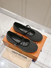Louis Vuitton LV Romy Flat Black Ballerina - 1