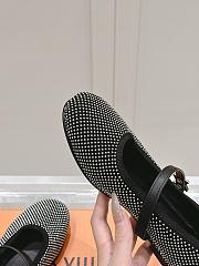 Louis Vuitton LV Romy Flat Black Ballerina - 4