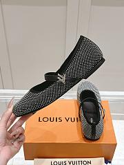 Louis Vuitton LV Romy Flat Black Ballerina - 3