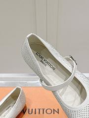 Louis Vuitton LV Romy Flat White Ballerina - 2