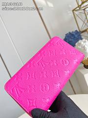Louis Vuitton LV x TM Zippy Wallet Pink 19.5x10.5x2.5cm - 4