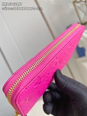 Louis Vuitton LV x TM Zippy Wallet Pink 19.5x10.5x2.5cm - 2