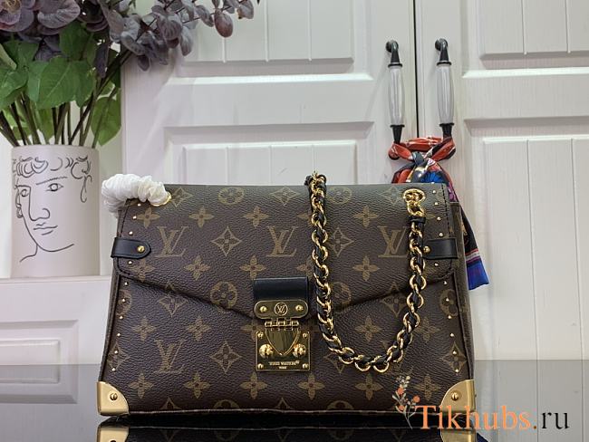 Louis Vuitton LV Trunkie Monogram Canvas Bag 27x16x8cm - 1