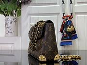 Louis Vuitton LV Trunkie Monogram Canvas Bag 27x16x8cm - 5
