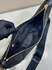 Prada Re-Nylon Shoulder Bag Black 30x13.5x6cm - 3