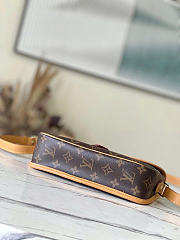 Louis Vuitton LV Gibeciere Shoulder Bag PM Brown 25x9x15cm - 5