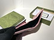 Gucci Marmont Wallet Pink Gold 11x9x3cm - 5