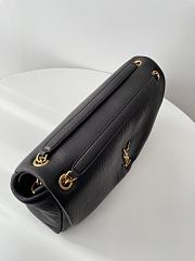 YSL Calypso Large Grained Lambskin Black 38x22x12cm - 2