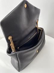 YSL Calypso Large Grained Lambskin Black 38x22x12cm - 3