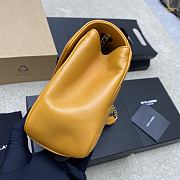 YSL Loulou Medium Matelassé Lambskin Sunflower 29x17x8cm - 2