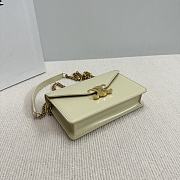 Celine Wallet On Chain Margo Green 19.5x12x4cm - 6