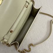 Celine Wallet On Chain Margo Green 19.5x12x4cm - 4