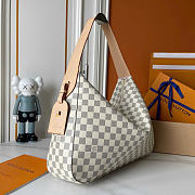 Louis Vuitton LV Slouchy MM White Damier 40x31x11cm - 4