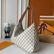 Louis Vuitton LV Slouchy MM White Damier 40x31x11cm - 3