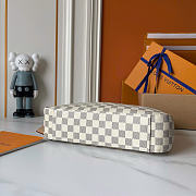 Louis Vuitton LV Slouchy PM Bag White Damier 33x22x9cm - 5