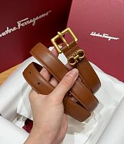 Ferragamo Brown Belt 2.5cm - 4